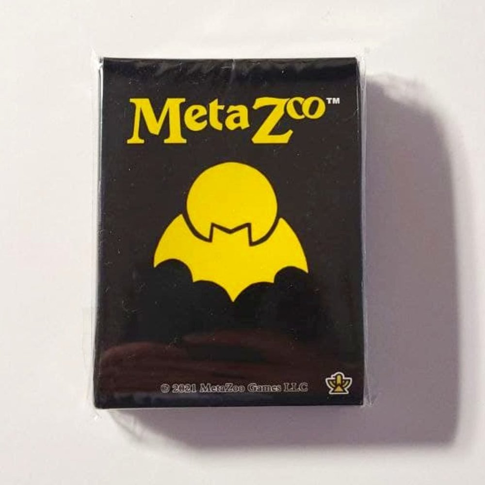 MetaZoo 1st Edition Nightfall Card Sleeves - 60 count Lot Set TCG CCG Protection